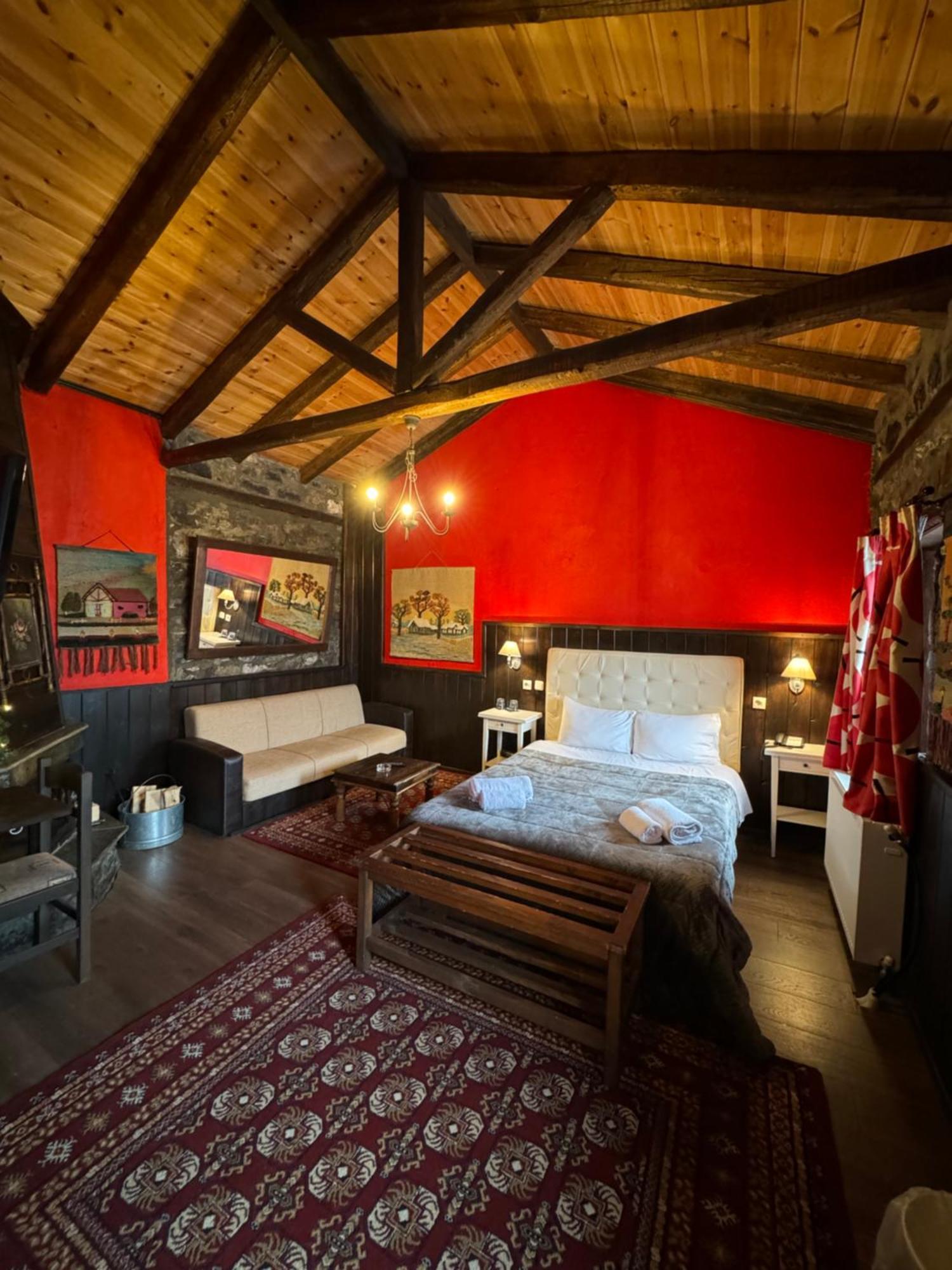 Chalet Asteras Tou Vorra Agios Athanasios  Bagian luar foto