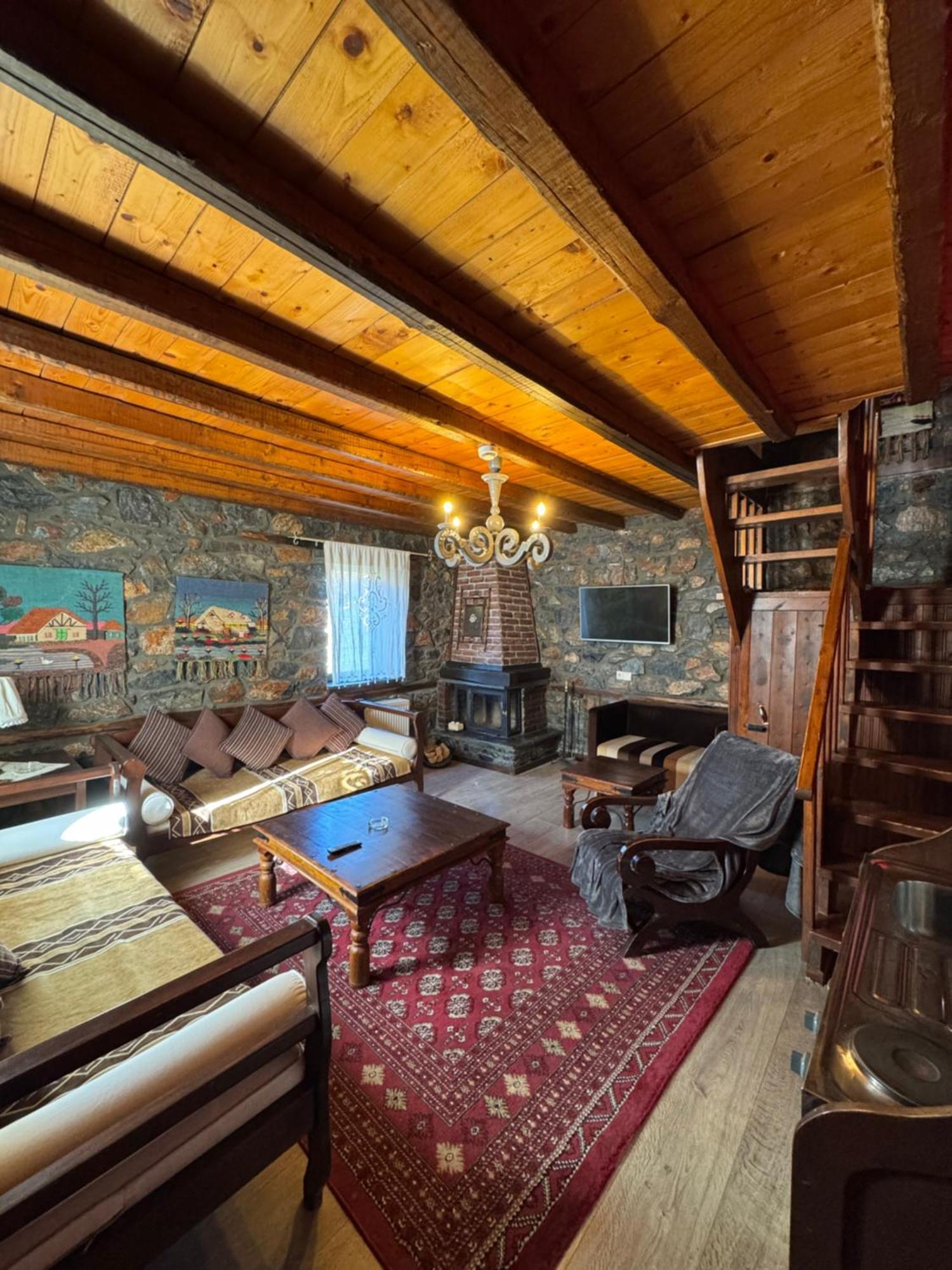 Chalet Asteras Tou Vorra Agios Athanasios  Bagian luar foto