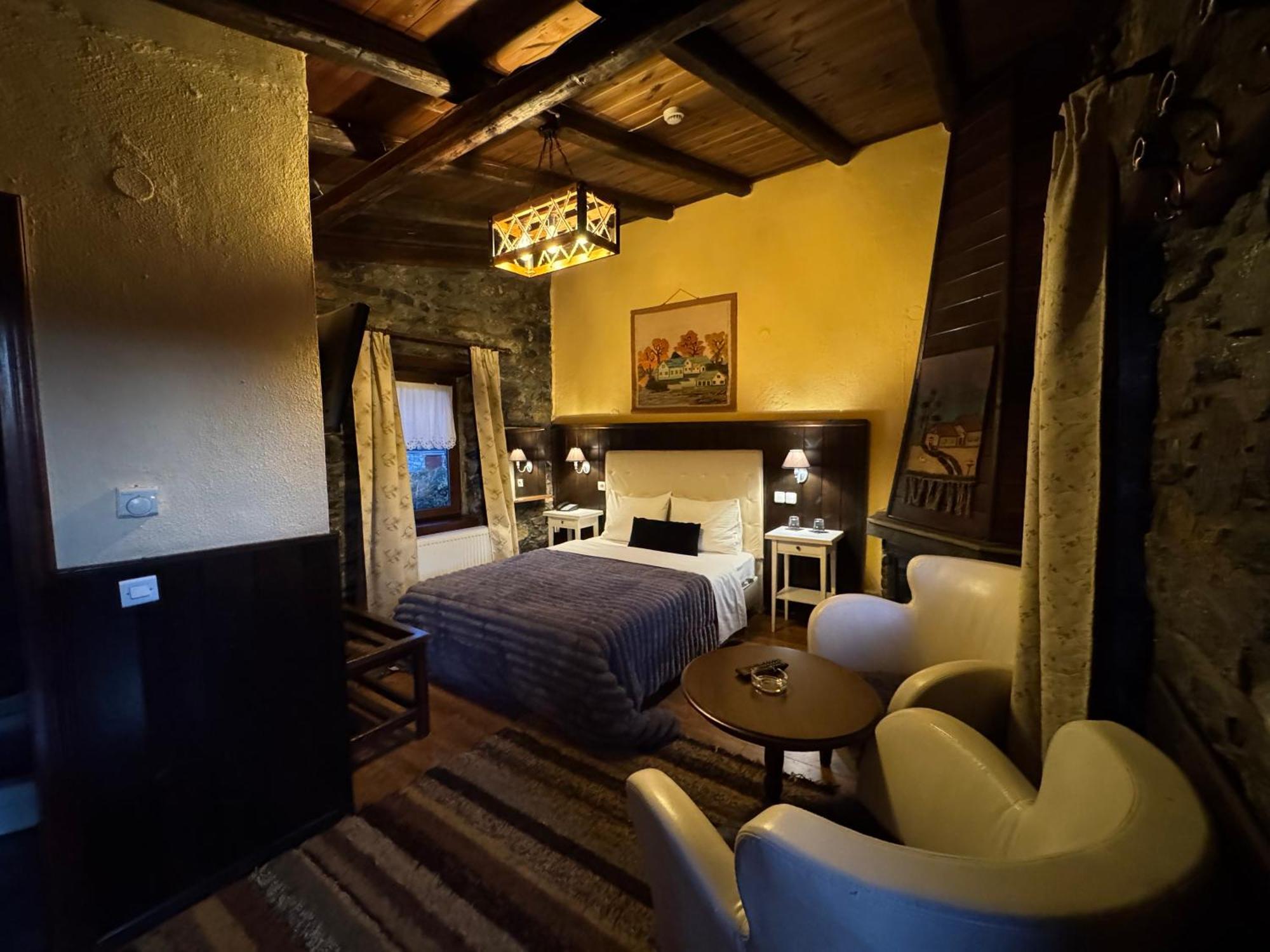 Chalet Asteras Tou Vorra Agios Athanasios  Bagian luar foto