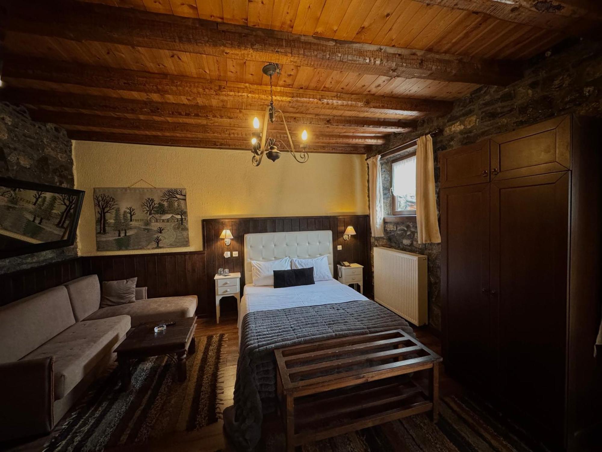 Chalet Asteras Tou Vorra Agios Athanasios  Bagian luar foto