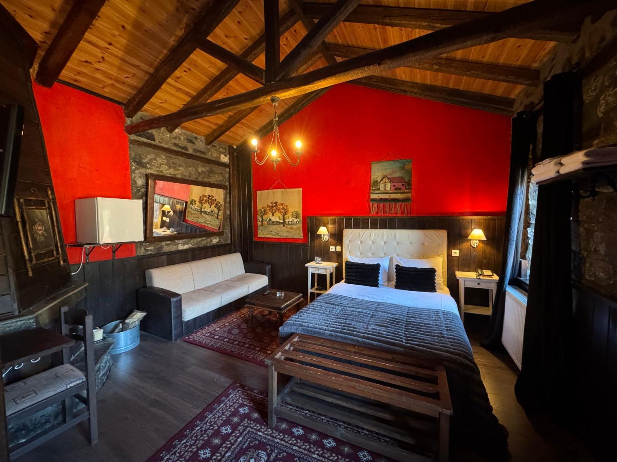 Chalet Asteras Tou Vorra Agios Athanasios  Bagian luar foto